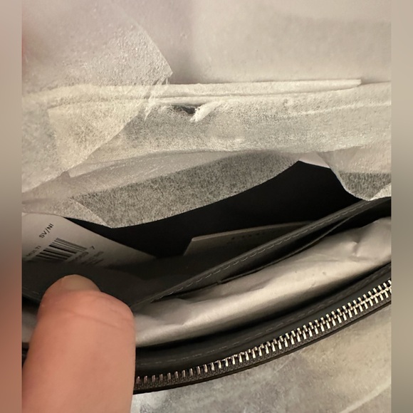 Coach Anna Foldover Clutch Crossbody Bag Signature Canvas - Picture 6 of 12